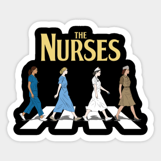 Retro Nurse Gifts Nurse Week Gifts Womens Funny Nurse Sticker